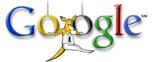 Google Doodle III celebrated the spirit of the Summer Games in Sydney